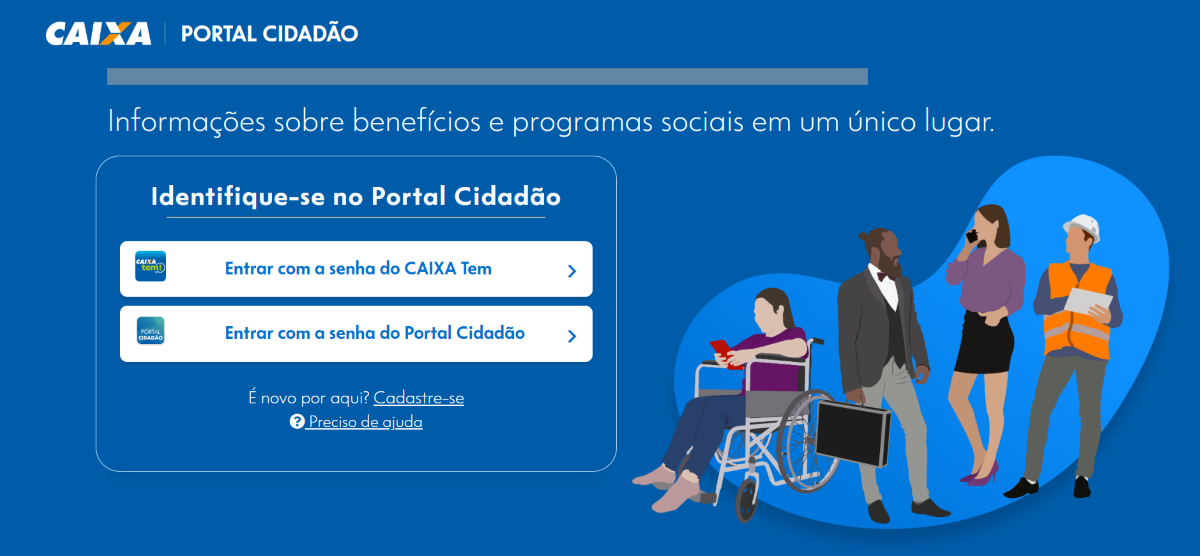 caixa portal